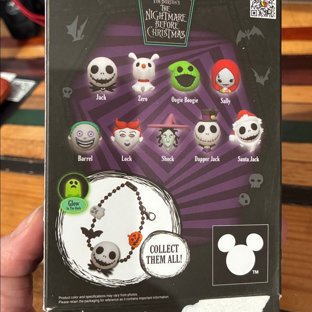 Disney Dapper Jack NMBC Bag Charm Clip